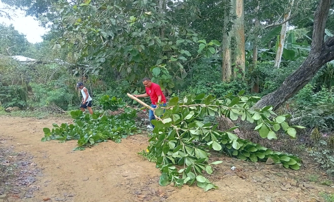 La Policía y la comunidad unieron esfuerzos para prevenir riesgos eléctricos y fortalecer la seguridad en Pueblo Bujo.