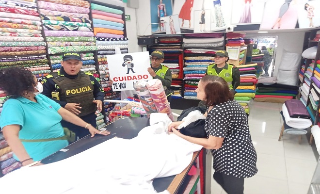 La Policía Nacional, realiza campaña contra el hurto