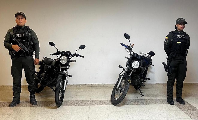 La Policía Metropolitana de Neiva Recupera Motocicletas Hurtadas en Operativos de Prevención y Control