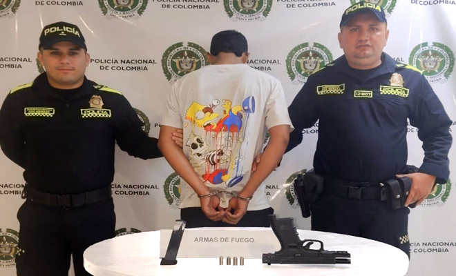 La Policía Nacional frustra el hurto de una motocicleta en Villavicencio