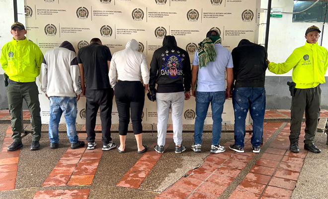 La Policía Nacional desarticuló el grupo delincuencial “Los Santa” dedicado al hurto de vehículos y residencias