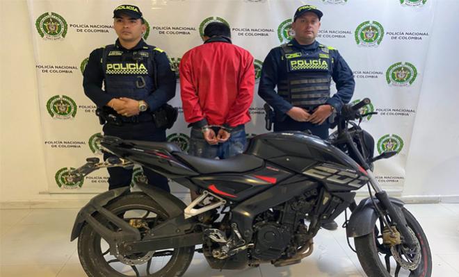 Gracias a la información oportuna de la víctima y al plan candado de los uniformados se logró la captura del sujeto.