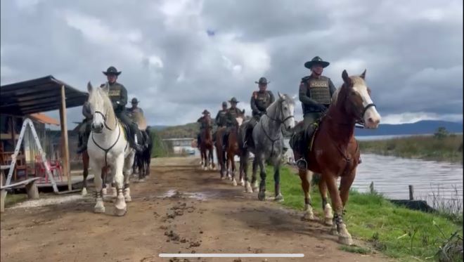 Acciones de conservación en la Isla de La Corota y la Laguna de La Cocha