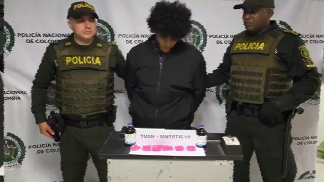 La oportuna acción policial evitó la circulación de sustancias sintéticas en entornos residenciales