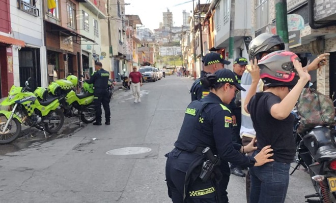 Se registraton 13 capturas y se incautaron 153 armas cortopunzantes. 