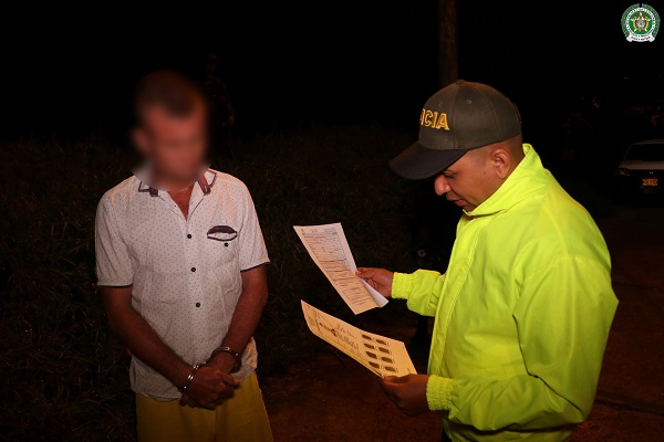 Lectura de derechos del capturado