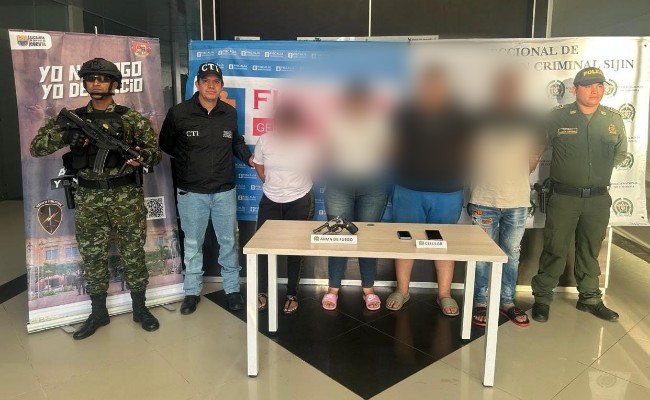 Desarticulado GDCO los 'Caribe' dedicados al hurto a personas mediante la modalidad de fleteo