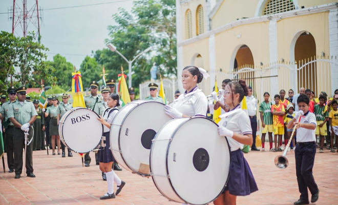 Las bandas de paz de las instituciones educativas desataron una sinfonía de emociones