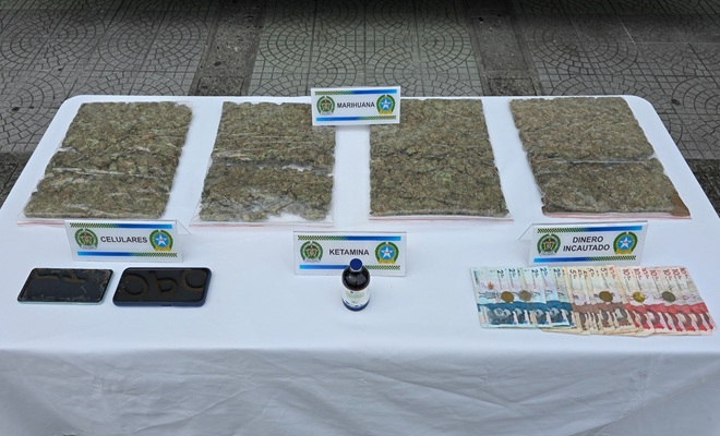 Mas de 2.000 kilos de droga  dejan de ser comercializadas en la ciudad 