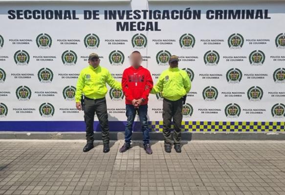 Capturado por hurto a personas en la modalidad de atraco