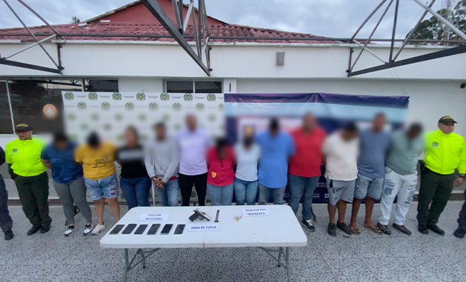 Capturados por Hurto