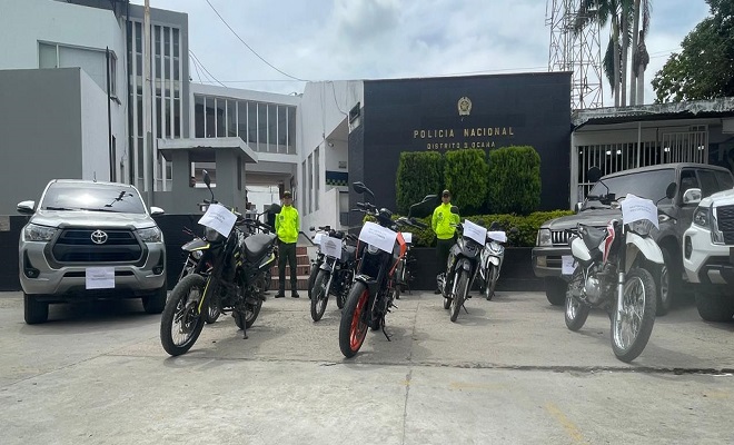 Ofensiva contra el hurto a automotores en Ocaña