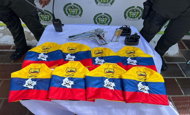 El GAULA de la Policía Nacional afecta el componente logístico de las disidencias de las FARC