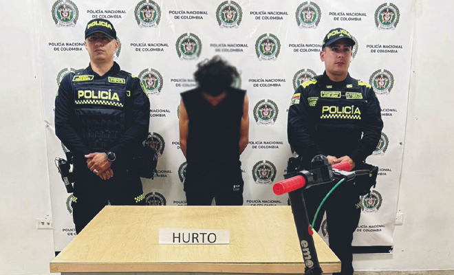 Captura de alias “CHINGA” por el delito de hurto en la Capital Risaraldense