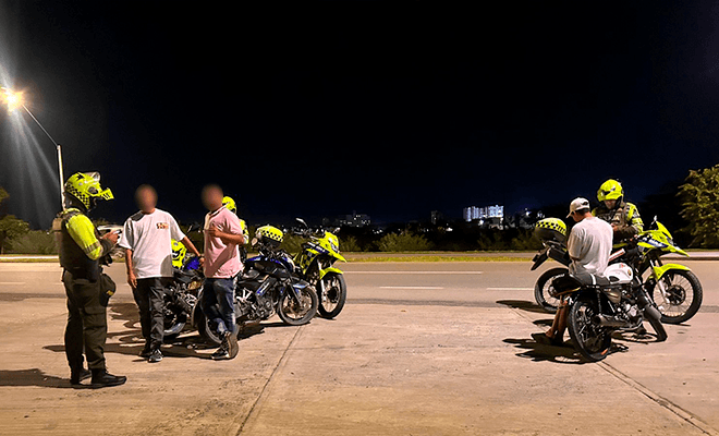 Los controles buscan reducir los casos de accidentalidad en la capital cordobesa