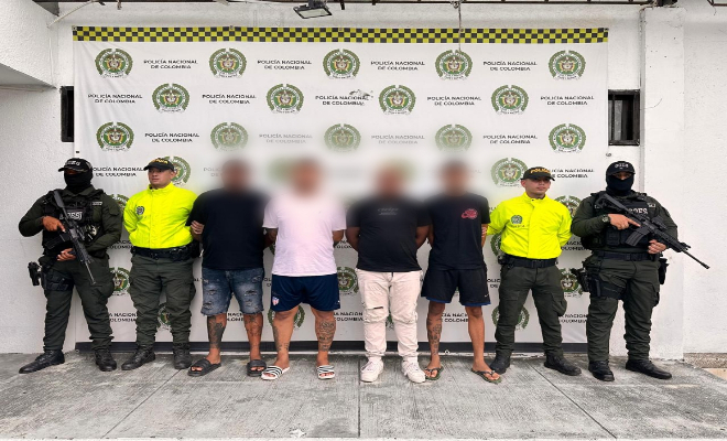 capturados cuatro sujetos por el delito de homicidio 