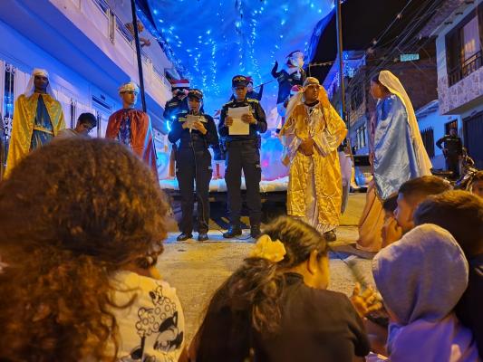 Estaremos presentes para garantizar la seguridad y el bienestar en la Nochebuena