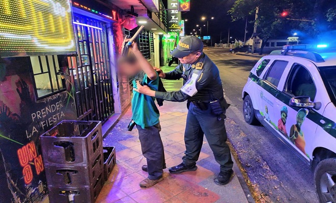 Policía Metropolitana de Neiva presenta el balance del fin de semana