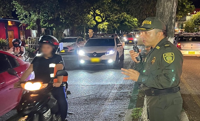 Policía Metropolitana se toman las comunas de Neiva
