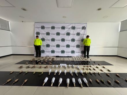 La operación se desarrolló en el sector de Potrerillo