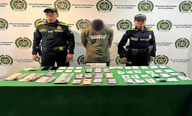 La Policía Nacional logra la captura de un hombre que vendía chance ilegal
