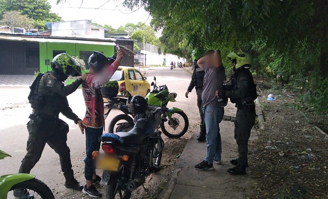 Policía Nacional captura a 13 personas en Neiva durante el fin de semana