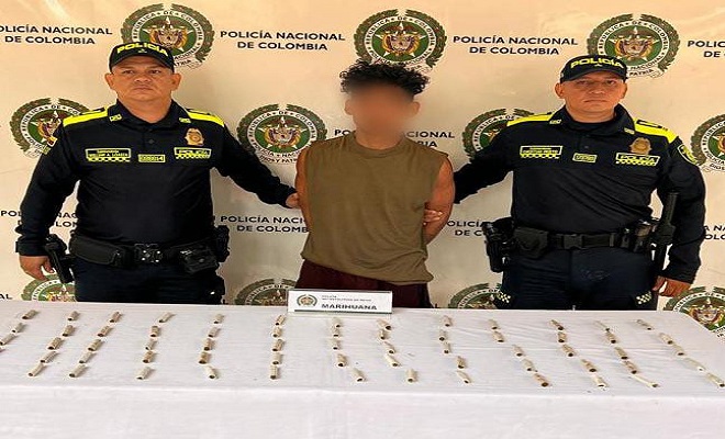 La Policía Nacional de frente contra el tráfico de estupefacientes en Neiva