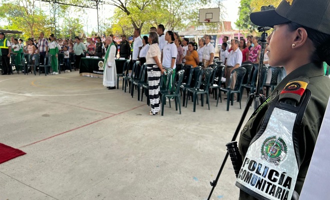 Policía Metropolitana de Neiva y comunidad