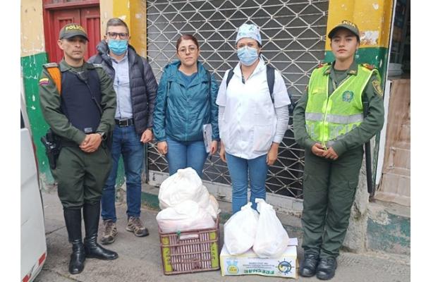 Protocolo de seguridad en la Galeria por la Seccional de Carabineros