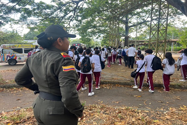 La actividad promueve el respeto por los monumentos y el cuidado del patrimonio cultural y natural de Neiva.