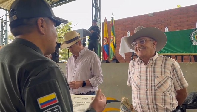 Reconocimiento al trabajo por parte de los cafeteros Santandereanos