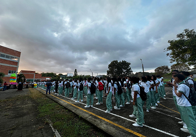 En Urabá, Policía acompañó el regreso a clases de los estudiantes 