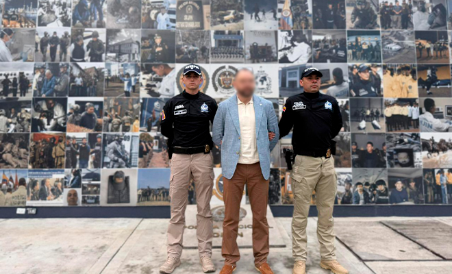 Dos funcionarios de Interpol y un ciudadano ruso retenido