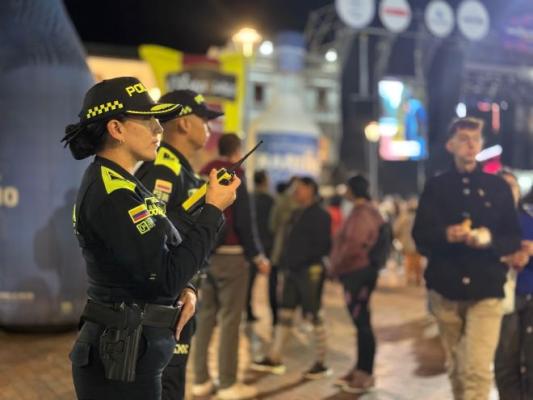 Con un amplio dispositivo de seguridad, la institución acompañó los eventos culturales, artísticos y religiosos de la celebración.