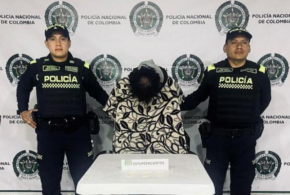 Sorprendido en el centro con sustancia