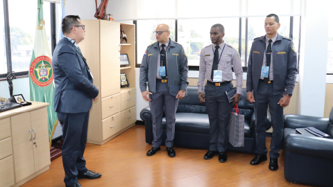 Funcionarios policiales de Rep. Dominicana