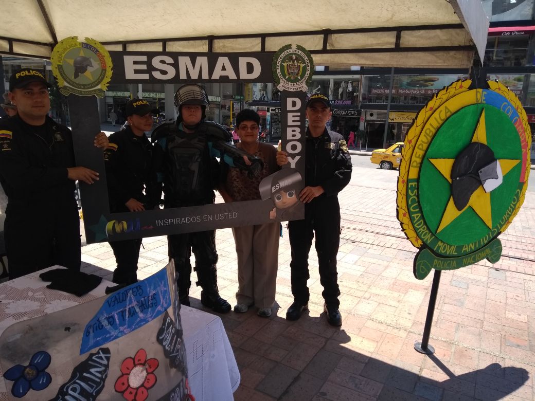 Actividad comunitaria ESMAD en Duitama 