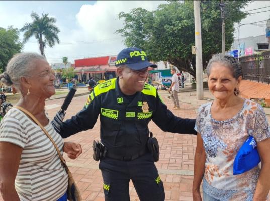 Plaza de Arjona trabajando con nuestros abuelos