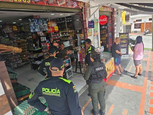 Actividades de prevención contra la extorsión en Manizales 