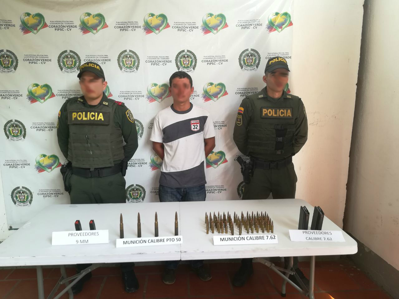 capturado con material de guerra en el municipio de Tame