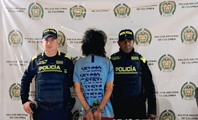 Este sujeto de 36 años de edad fue dejado a disposición de la autoridad