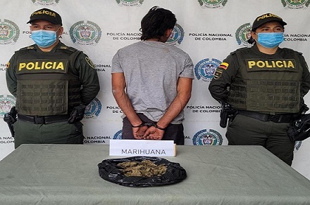 Alias El Rolo es capturado por portar estupefacientes en Quimbaya