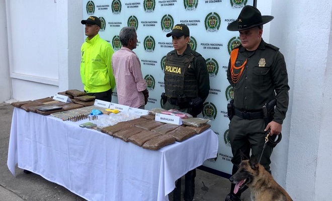 Alias “mañe” capturado con estupefacientes 