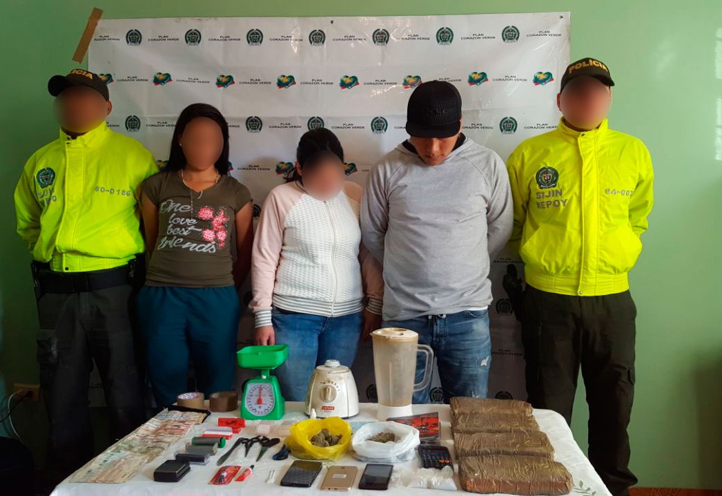 Desde ese lugar se llevaba a cabo dicha actividad ilegal que afectaba la salud pública de habitantes y estudiantes de un colegio en ese sector.