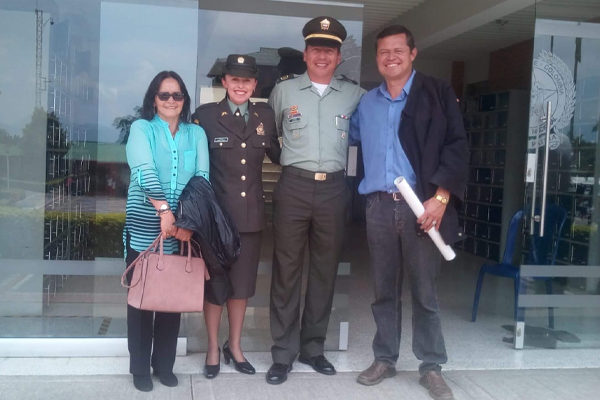 Valentía, optimismo y disciplina son algunos valores que caracterizan a nuestra compañera Andrea Lucia Parada Nonsoque. 