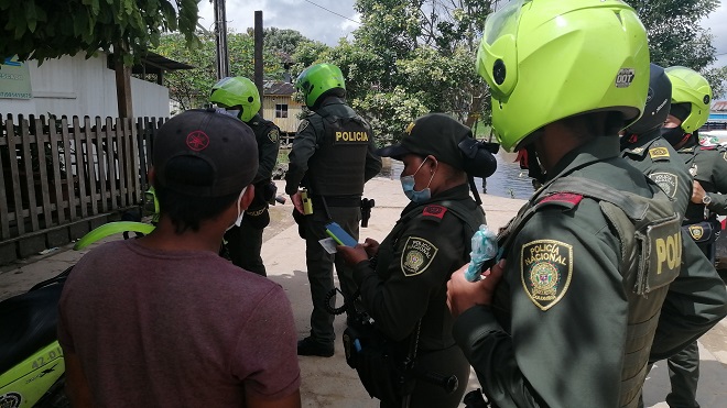 Aprehensión de adolescente de 16 años de edad