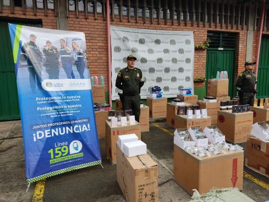 Aprehensión mercancías