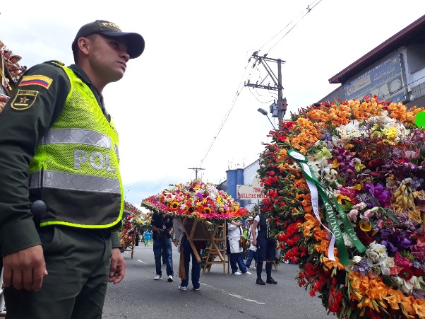 Positivo balance en seguridad durante la Feria de Flores 2018