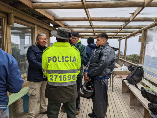 1.358 llamadas fueron recibidas en el centro automático de despacho (cad) en el puente festivo día de todos los santos