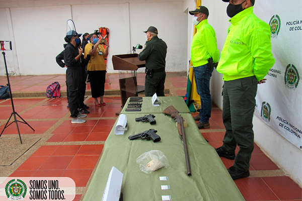 Resultados de allanamientos en el municipio de Puerto Carreño